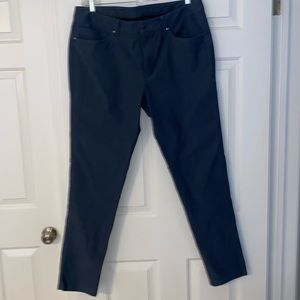 Lululemon utitlitech pants iron blue 36x32 slim 5 pocket